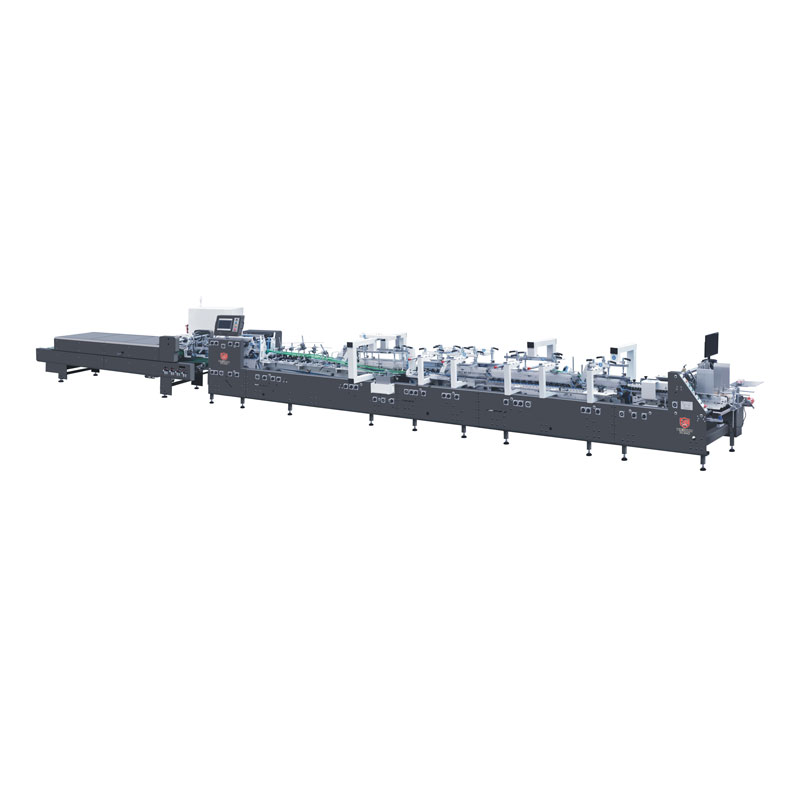 အလိုအလျောက်မြန်နှုန်းမြင့် Folder Gluer စက်