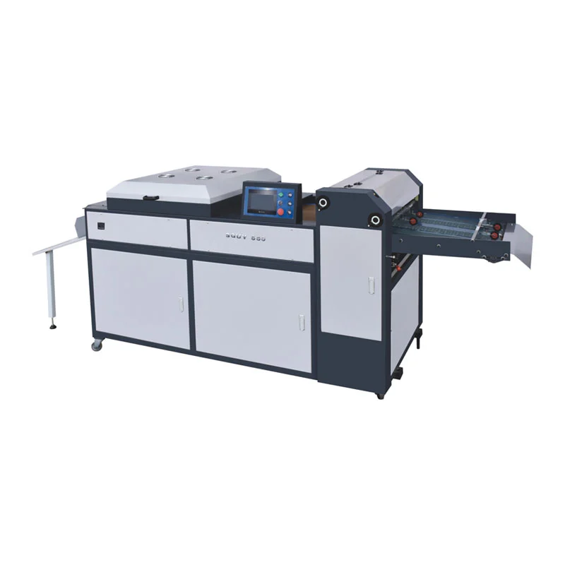 Manual Inline UV Coating စက်