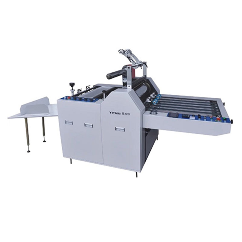 သေးငယ်တဲ့ semi-auto laminating စက်