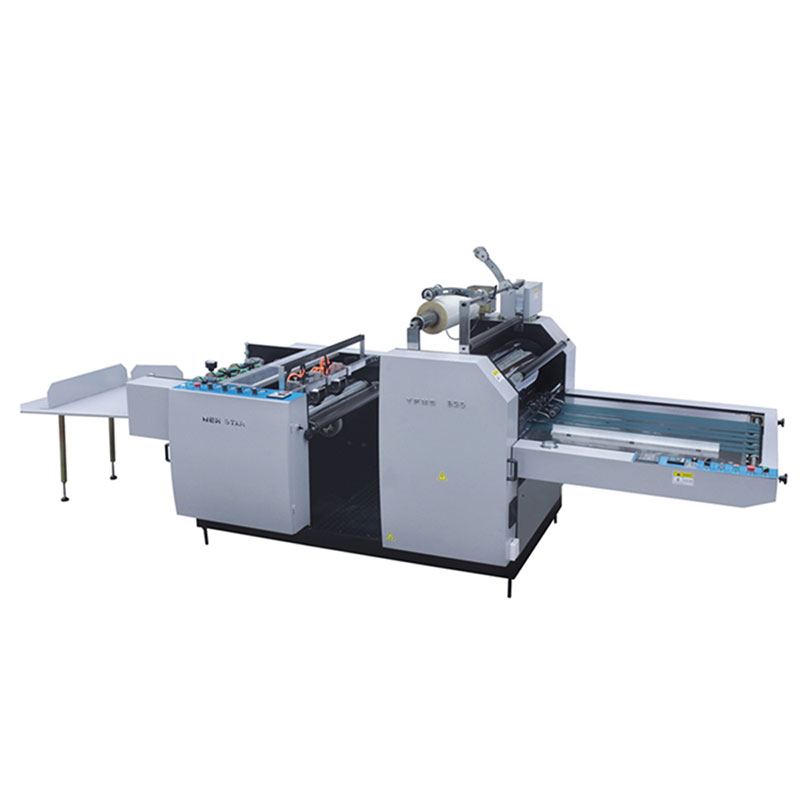 semi-auto laminating စက် split